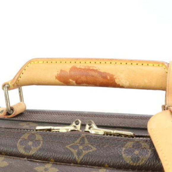 Louis Vuitton Monogram Satellite Leather Boston Bag Crossbody - Picture 10 of 11